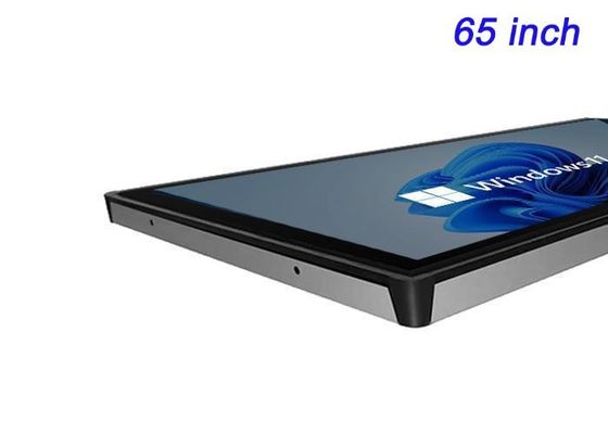Dijital İşaret Ağı, Kontrol Odası Uygulamaları, Derin Deneyimler ve Yüksek Etkili Sunumlar için 65 Inç Windows Dokunmatik Yerleşik Ekran