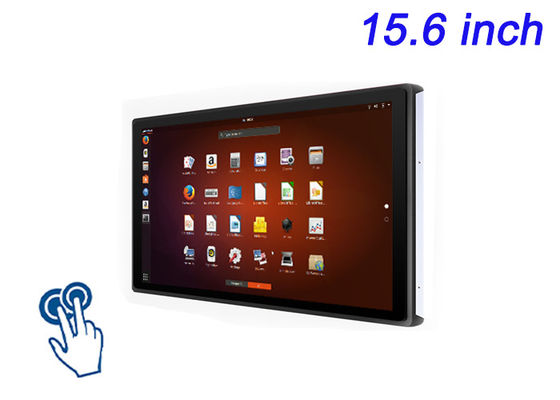 156 inçlik Linux dokunmatik yerleşik ekran kamu kioskları, enerji yönetim sistemleri, fabrika otomasyonu ve eğitim ekranları için