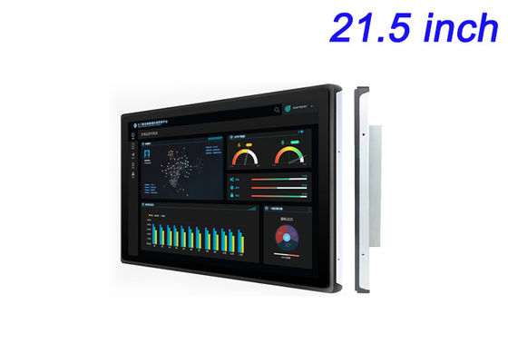 21.5 inçlik Linux Dokunmatik Embedded Display, lojistik panoları, akıllı fabrikalar, kurumsal arayüzler ve stadyum skor tabloları için