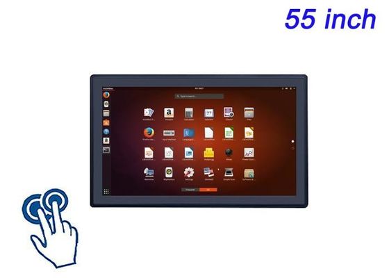 55 Inç Linux Dokunmatik Yerleşik Ekran, Yüksek Seri Perakende Reklamcılığı, Komuta Merkezleri, Müzeler Arayüzleri ve Immersive Oyun Çözümleri için