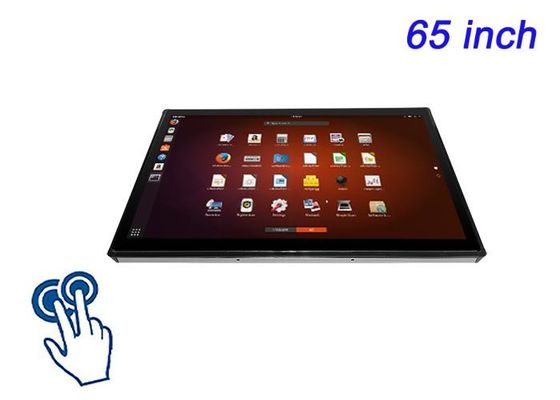Konferans odaları, gelişmiş tıbbi arayüzler, kontrol merkezleri ve akıllı şehir altyapısı için 65 inçlik Linux dokunmatik gömülü ekran
