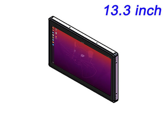 13.3-inç Linux Embedded Display, lojistik panoları, kamu bilgilendirme panelleri, fabrika otomasyonu ve güvenlik sistemleri için