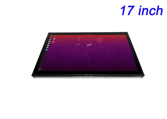 Tıbbi ekipman, toplu taşımacılık ekranları, endüstriyel kontrol panelleri ve perakende reklamları için 17 inçlik Linux gömülü ekran