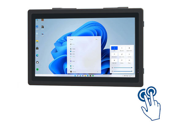 15Fabrika izleme ve dijital işaretleme için 6 inçlik zarif Windows dokunmatik ekranı