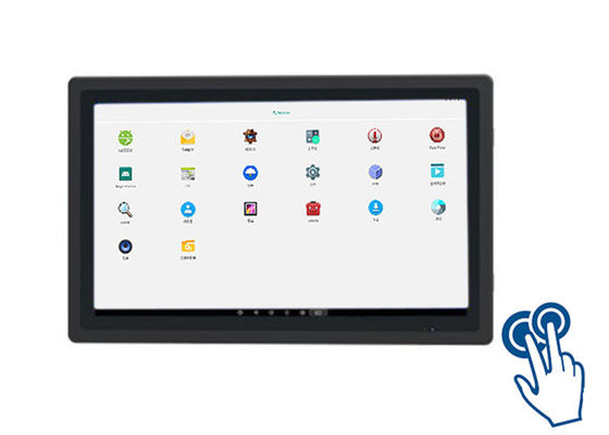 18Ulaşım Merkezleri ve Endüstriyel Kontrol için.5 inçlik fansız Android dokunmatik monitör
