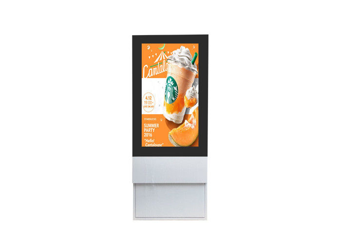 55 inç Dış Mekan LCD Tabela HD Ekran Android / Windows Totem Reklam Dijital Tabela Kiosk