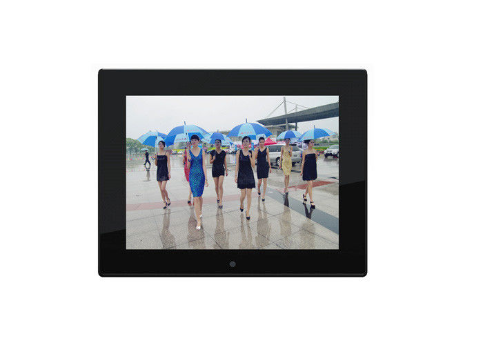 Ücretsiz Bulut Paylaşım Uygulaması ve Ahşap Çerçeve ile LCD Ekran 12.1 Inç Dijital Fotoğraf Çerçevesi