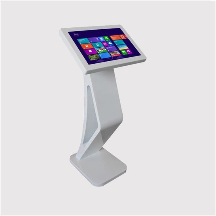 Taşınabilir Podyum İnteraktif Dokunmatik Ekran Kiosk 21.5 Inç Totem LCD Ekran Dijital Tabela
