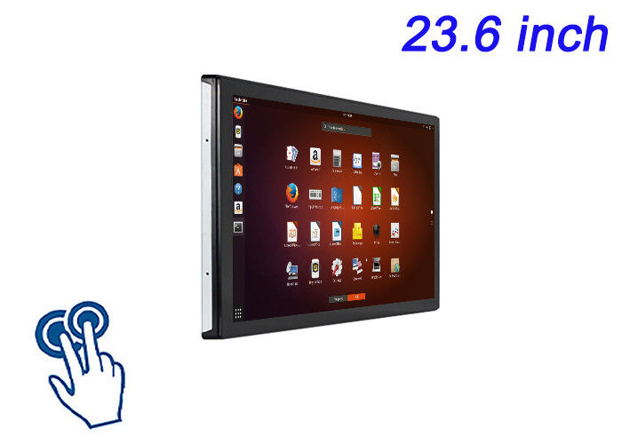 23.6 inçlik Linux Dokunmatik Embedded Ekran CNC Makineleri, Akıllı Şehir Uygulamaları, Hastane İzleme Sistemleri ve Sergi Boothları için
