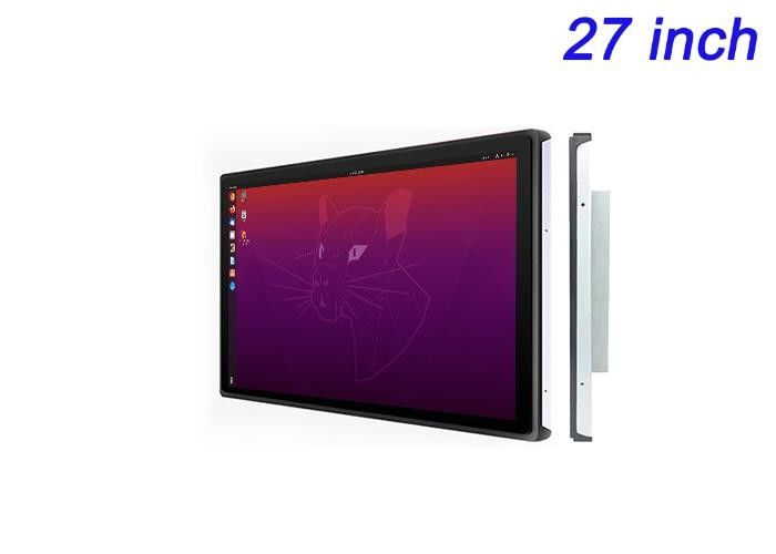 Büyük ölçekli perakende ekranları, kurumsal arayüzler, toplu taşıma sistemleri ve güvenlik izleme için 27 inçlik Linux gömülü ekran