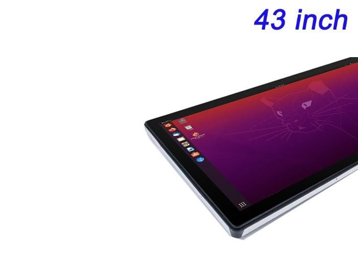 Dijital İşaret, Depo Yönetimi, Akıllı Şehir Altyapısı ve Tesis İzleme için 43 Inçlik Linux Dahili Ekran