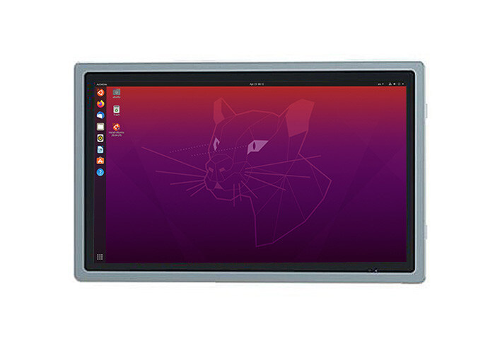 18.5 inçli bütünleşik Linux LCD endüstriyel ekran taşımacılık sistemleri ve akıllı ekipman için