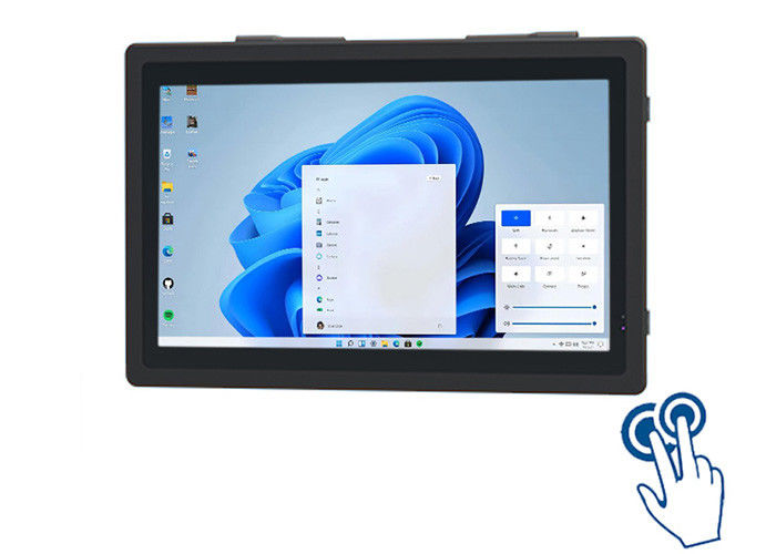15Fabrika izleme ve dijital işaretleme için 6 inçlik zarif Windows dokunmatik ekranı
