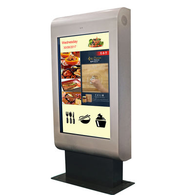 Reklam Açık Dokunmatik Ekran Kiosk LCD Dijital Tabela Yüksek Parlaklık