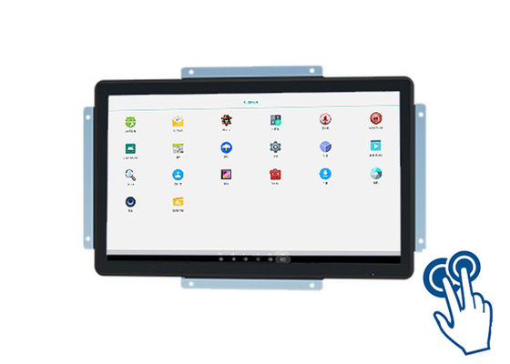 18.5 inçlik Android dokunmatik ekran tıbbi cihazlar ve kamu bilgileri ekranları için